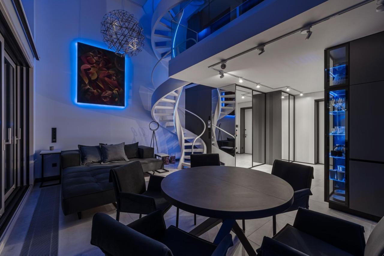 Apartamento The Penthouse Kiev Exterior foto