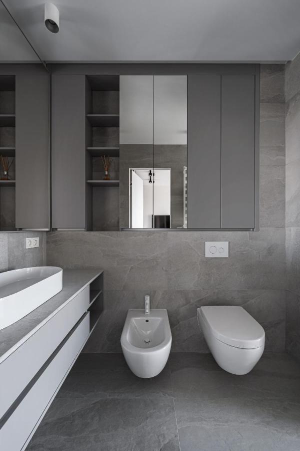 Apartamento The Penthouse Kiev Exterior foto